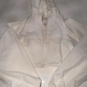 ALO Yoga Cream Bomber Jacket